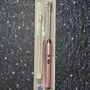 Briquet électrique rechargeable or rose