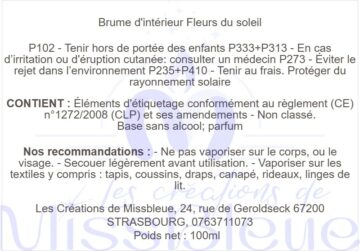 Brume d’ambiance fleurs du soleil – Image 4
