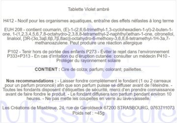 Tablette Violet ambré – Image 5