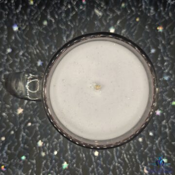 Bougie chope hiver scandinave haut