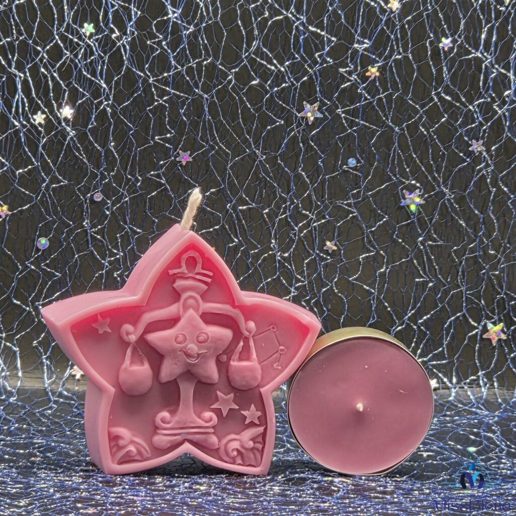 Bougie coffret astro balance face