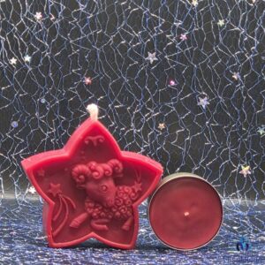 Bougie coffret astro belier face