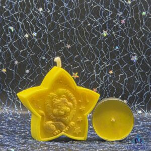 Bougie coffret astro lion face