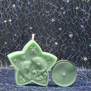 Bougie coffret astro poisson face