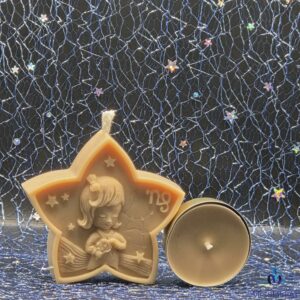 Bougie coffret astro vierge face