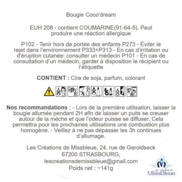 Clp bougie cocodream