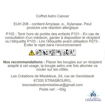 Clp coffret astro cancer