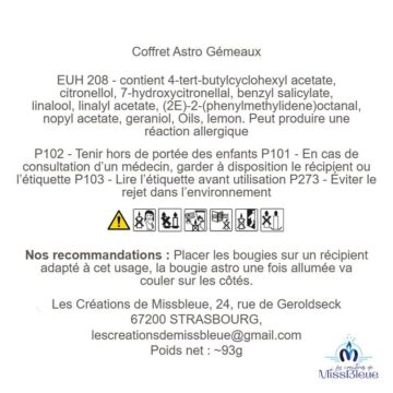 Clp coffret astro gemeaux