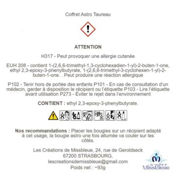 Clp coffret astro taureau