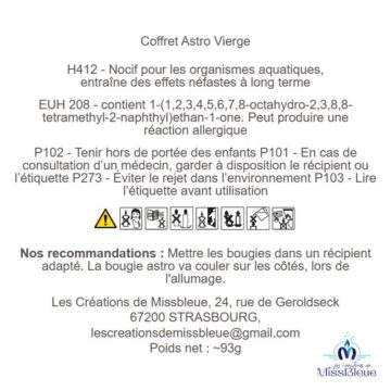 Clp coffret astro vierge