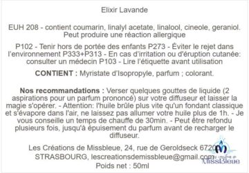 Clp elixir parfumé lavande