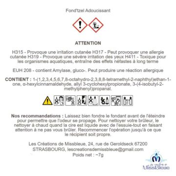 Clp fondtzel adoucissant
