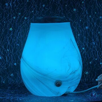 Diffuseur rainbow allumée bleu clair