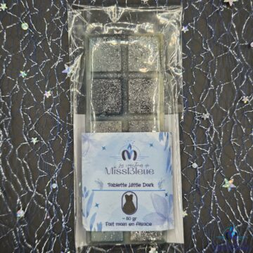 Fondant parfumé tablette little dark paquet