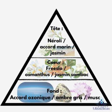 Pyramide olfactive rose des jardins