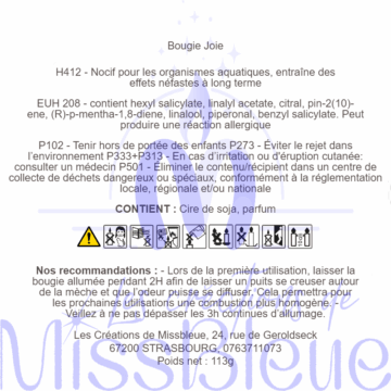 Bougies Message positif – Image 3